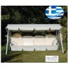 3281  ΜΕΤΑΛΛΙΚΗ ΚΟΥΝΙΑ-ΚΡΕΒΑΤΙ 185 CM