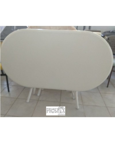 4199   Τραπέζι wersalit 120χ70 εκ χρώμ. λευκό