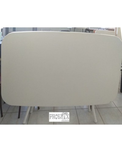 4202   Τραπέζι wersalit 160χ90 εκ χρώμ. λευκό