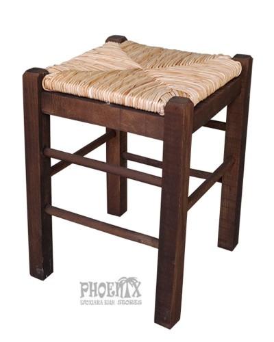 4780  Σκαμπό μασίφ οξυάς 30x30x46cm,