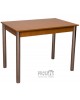 5010 Τραπέζι κουζίνας με οξένια πόδια και καπάκι μελαμίνη