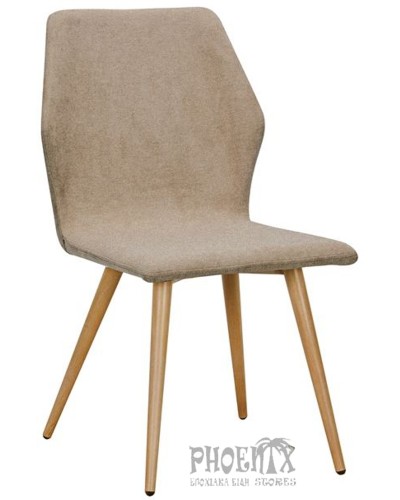 6069 Καρέκλα μεταλλική με ύφασμα 3 χρωμάτων