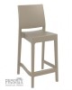 2744 ΣΚΑΜΠΟ BAR 75cm ΠΟΛΥΠΡΟΠΥΛΕΝΙΟ ΓΚΡΙ