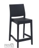 2744 ΣΚΑΜΠΟ BAR 75cm ΠΟΛΥΠΡΟΠΥΛΕΝΙΟ ΓΚΡΙ
