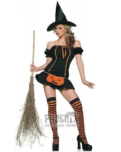 410 Αποκριάτικη Στολή Μάγισσα