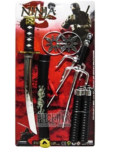 1389 Αποκριάτικο σπαθί Νίντζα Σετ 7