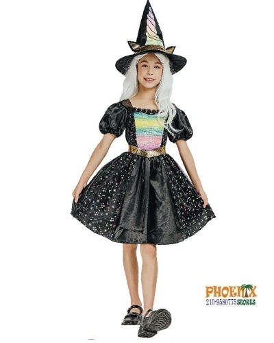 6912 Αποκριάτικη στολή μάγισσα