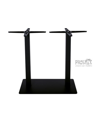 5615 Βάση Τραπεζιού Μακρόστενη Μέταλλο Βαφή Μαύρο / 21,00kg