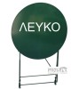 5718 Τραπέζι Φ60εκ σε 4 χρω΄μ. μεταλλικό πτυσσόμενο