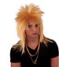7085 Αποκριάτικη Περούκα Rock Punk Ξανθιά