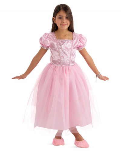 6667 Αποκριάτικη Παιδική Στολή Πριγκίπισσα Ροζ