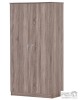 7348 Ντουλάπα-βιβλιοθήκη ξύλινη 120x50x200cm
