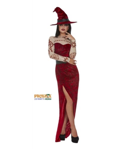 7444 Αποκριάτικη Στολή Satanic Witch