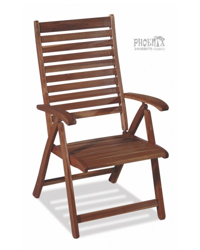 4366 Πολυθρόνα  πτυσσόμενη Acacia