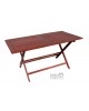 1057 Τραπέζι 150x80 Πτυσσόμενο Ξύλινο Red Shorea