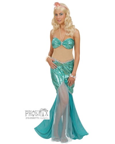 196 Αποκριάτικη Στολή Γοργόνα