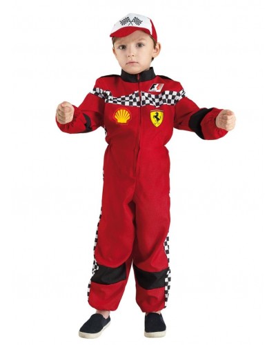 7604 Αποκριάτικη Παιδική Στολή Οδηγός Formula 1