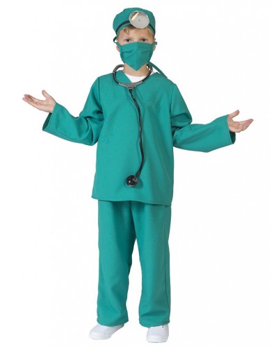 7616 Αποκριάτικη Παιδική Στολή Γιατρός - Χειρουργός