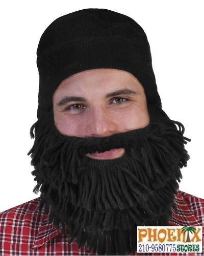 7635 Αποκριάτικο καπέλο με μούσια