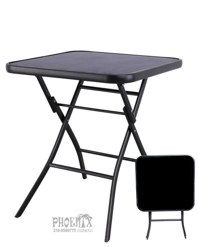 7646 Τραπέζι Μεταλλικό 110x60x71cm  σε 3 Χρώμ.