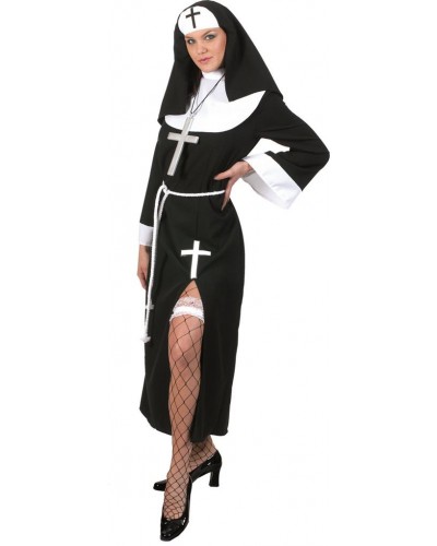 7680 Αποκριάτικη Στολή Sexy Καλόγρια