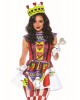 7443 Αποκριάτικη Στολή Card Queen Dress