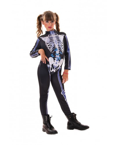 7793 Αποκριάτικη Στολή Bones Skeleton