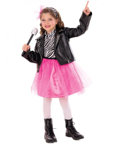 7823 Αποκριάτικη Στολή Glam Rock Diva