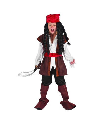 7828 Αποκριάτικη Στολή Πειρατής Deluxe