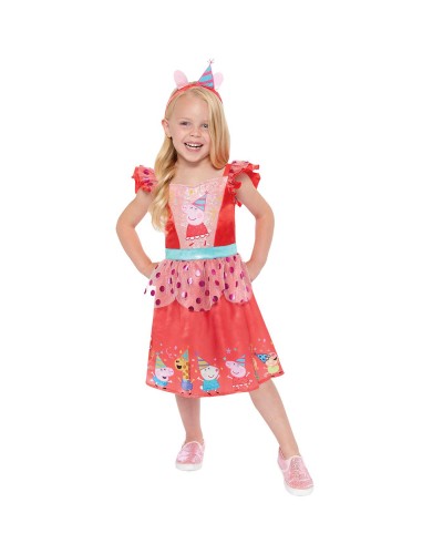 7845 Αποκριάτικη Στολή Peppa Πριγκίπισσα