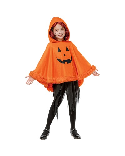 7854 Αποκριάτικη Στολή Πόντσο Κολοκύθα Halloween