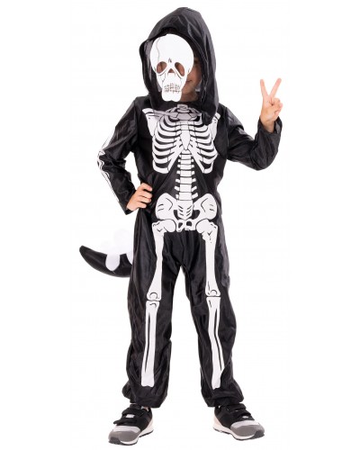 7926 Αποκριάτικη Στολή Dino Skeleton