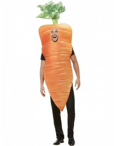 7998 Αποκριάτικη Στολή Carrot Orange