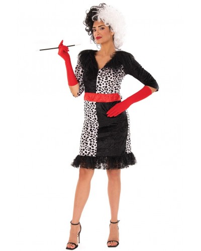 8000 Αποκριάτικη Στολή Κρουέλα