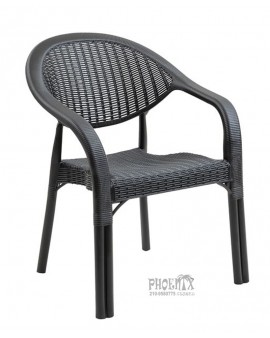 8036 Πολυθρόνα PP-UV Σε 2 Χρώματα