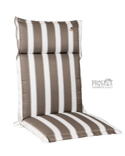 8049 Μαξιλάρι Κήπου Ριγέ Με Ψηλή Πλάτη