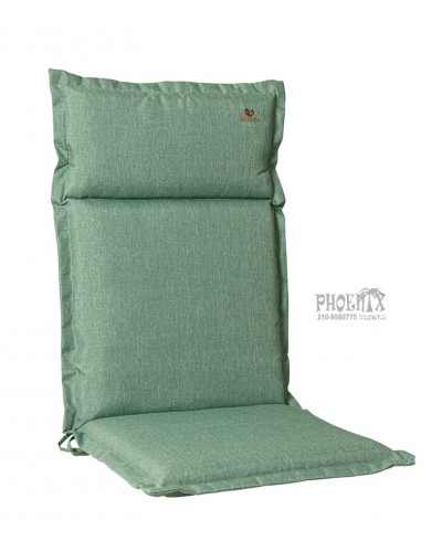 8055 Μαξιλάρι Κήπου Πράσινο Με Ψηλή Πλάτη