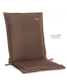8085 Μαξιλάρι Κήπου Καφέ Με Χαμηλή Πλάτη
