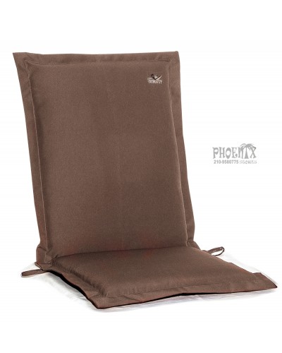 8085 Μαξιλάρι Κήπου Καφέ Με Χαμηλή Πλάτη