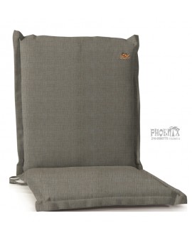 8081 Μαξιλάρι Κήπου Cappuccino Με Χαμηλή Πλάτη