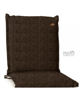 8082 Μαξιλάρι Κήπου Γκρι Με Χαμηλή Πλάτη