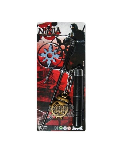 Αποκριάτικο σπαθί Ninja Σετ4
