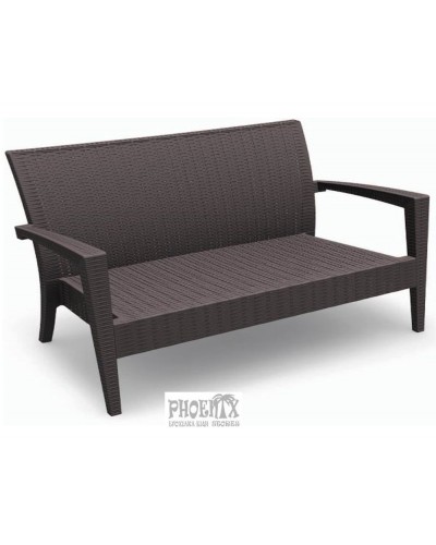 2638 Kαναπές γωνια πολυπροπυλένιο .Λευκό