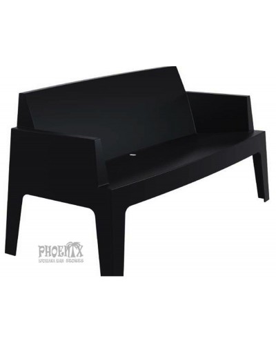 2641 Kαναπές  πολυπροπυλένιο .Μαύρο