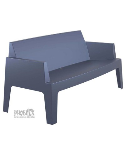 2641 Kαναπές  πολυπροπυλένιο .Μαύρο